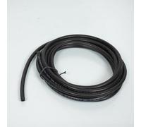 Durite essence revetement textile 5 x 10,5 mm noir speciale hydrocarbures (rouleau 5m)