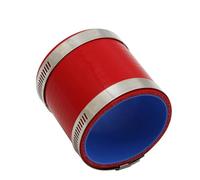 durite essence Tuyau en silicone pour échangeur de chaleur, tuyau d'admission turbo, tuyau universel droit, plusieurs tailles, rouge, longueur 76 mm Conduits de pression et durites(51MM-76MM)