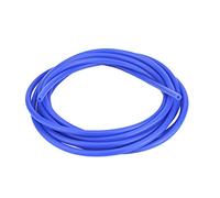 durite Essence,Tuyau pour Voiture,Tube de Vide de Silicone, Auto 4mm de Voiture 5 mètres universels de tuyauterie de Silicium de Tuyau de Tuyau de Tube de Vide de Silicone(Bleu)