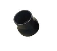 durite essence Tuyau réducteur universel droit en silicone pour échangeur intermédiaire, tuyau d'admission turbo, rouge, noir, bleu Conduits de pression et durites(Black,ID45mm-51mm)