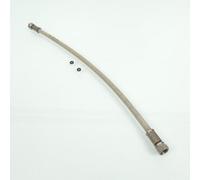 Durite Frein Aviation Fe Longueur 325mm Grise Sans Raccord Banjo Pour Moto Neuf