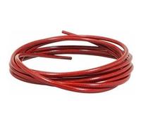 Durite frein disque type aviation universel renforce compatible shimano sram magura et autres frein rouge 3m