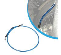 Durite Frein Moto 90cm,Durite Embrayage Hydraulique Durite Aviation pour Pit Bike Dirt Bike Enduro Motocross ATV Quad-Bleu