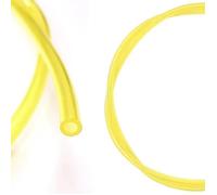 Durite - Jaune - 2.5mm x 5mm - Transparent - 1m - Tondeuse Débroussailleuse