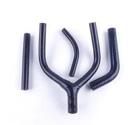 Durite Liquide Refroidissement Radiateur Moto Kit De Tuyau De Refroidissement en Y en Silicone pour Radiateur De Moto YZ125 YZ 125 1993-1995 1994(Purple)