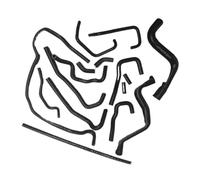 durite Radiateur Compatible Avec Nissan Pour Patrol Pour Safari GR GU Y61 ZD30 3.0TD 1997-2015 Liquide Refroidissement Radiateur Tuyau Chauffage Conduit D'admission D'air 16 Pièces