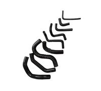 durite Radiateur Compatible Avec Nissan Pour Patrol Y60 GQ RD28T 2.8L Pour Turbo 1994 1995 1996 1997 Tuyau De Refroidissement Pour Radiateur De Voiture(Black)