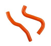 Durite Refroidissement En Silicone Radiateur Pour Ford Pour Fiesta MK6 ST150 Facelift 2004-2008 Moteur RMS24C 2.0 Duratec ST Pièces Moteur(Orange)