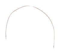 Durite rigide de frein en cuivre de 3.50mm de diamètre - embouts M8x1,25 de 20mm et M8x1,25 de 20mm - 111cm