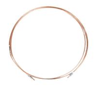 Durite rigide de frein en cuivre de 3.50mm de diamètre - embouts M8x1,25 de 20mm et M8x1,25 de 20mm - 310cm