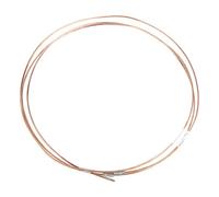 Durite rigide de frein en cuivre de 3.50mm de diamètre - embouts M8x1,25 de 20mm et M8x1,25 de 20mm - 342cm