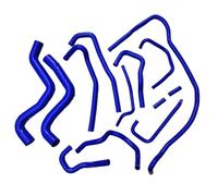 Durite Trop-Plein Radiateur Compatible Avec Nissan Pour Patrol Pour Safari GR GU Y61 ZD30 1997-2015 Tuyau Radiateur Liquide Refroidissement Tuyau D'admission D'air 16 Pièces(Blue)