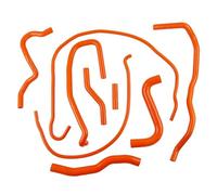 Durites de radiateur Compatible Avec Ford Pour Fiesta Mk6 ST 150 Facelift 2006 2007 2008 2.0 Pour Duratec ST Moteur Kit De Tuyau De Liquide De Refroidissement En Silicone Pour Voiture