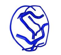 Durites de radiateur Compatible Avec Ford Pour Focus RS Mk2 Haute Performance Pression Température Voiture Silicone Radiateur Tuyau Liquide Refroidissement Tube Tuyau Kit Tuyau Radiateur K8-290