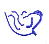 Durites de radiateur Compatible Avec Land Pour Rover Pour Discovery MK1 300TDi 2.5l 1994 1995 1996 1997 1998 Kit Tuyau Tuyau Liquide De Refroidissement De Radiateur En Silicone De Voiture(Blue)