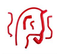 Durites de radiateur Compatible Avec Land Pour Rover Pour Discovery MK1 300TDi 2.5l 1994 1995 1996 1997 1998 Kit Tuyau Tuyau Liquide De Refroidissement De Radiateur En Silicone De Voiture(Red)