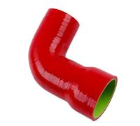 Durites de radiateur Compatible avec Seat pour Leon pour Cupra R Bam 210 225 1.8T 20VT 2002 2003 2004 2005 2006 Tuyaux Radiateur Silicone Tuyau Sortie pour Turbo À Induction D'admission d'air(Red)