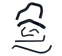 durites de radiateur de voiture Compatible Avec Jeep Pour Cherokee XJ 1991-2001 Trop-plein Radiateur Liquide De Refroidissement Tuyau Supérieur Et Inférieur(Black)