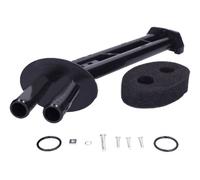 Durites plastique de radiateur de chauffage pour Peugeot 206 tous modèles (1998-2012)