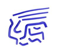 Durites radiateur Compatible Avec Fiat Pour Punto GT 1.4 Pour Turbo GT1 1993 1994 1995 Kit De Tuyau Radiateur Auxiliaire En Silicone Pour Refroidisseur Intermédiaire(Blue)