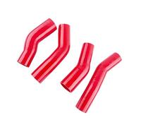 Durites radiateur Compatible Avec Nissan Pour 300ZX Pour Fairlady Z Z32 VG30DETT 3.0TT 1990 1991 1992 1993 1994 1995 1996 Tuyaux D'échangeur De Radiateur Pour Turbo(Red)