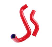 Durites radiateur Compatible Avec Nissan Pour Datsun Pour Fairlady Z 280ZX 1979 1980 1981 1982 1983 Kit Pièces Tuyau Radiateur Liquide Refroidissement Réservoir D'eau Silicone(Red)