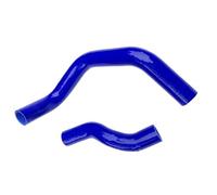 Durites radiateur Compatible Avec Nissan Pour Silvia 200SX 240SX S13 S14 S15 SR20DET Kit De 2 Tuyaux De Radiateur Moteur En Silicone Pour Réservoir D'eau(Blue)