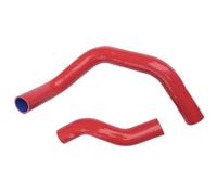 Durites radiateur Compatible Avec Nissan Pour Silvia 200SX 240SX S13 S14 S15 SR20DET Kit De 2 Tuyaux De Radiateur Moteur En Silicone Pour Réservoir D'eau(Red)