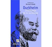 Durkheim - L'institution De La Sociologie
