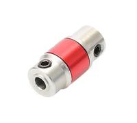Durlo Accouplement à cardan universel, moteur sans balais, mandrin flexible en acier inoxydable pour modèle de bateau radiocommandé (4 x 5 mm)