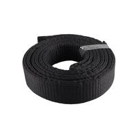 Durlo Ceinture d'arts martiaux noire en polyester de 280 cm pour karaté, judo, taekwondo, adultes, ajustement universel, entraînement, compétition