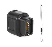 Durlo Convertisseur Type-C vers 4 broches, chargeur de dérailleur arrière électronique pour systèmes DI2/12 vitesses, adaptateur secteur 5 V pour vélo, charge SOS compacte