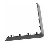 Durlo Couvercle de remplacement pour disque dur, protection en plastique pour console PS-4 Slim (noir)