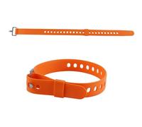 Durlo Lot de 4 sangles réglables pour raquettes à neige, pour snowboards, patins, randonnées et sports de plein air (orange)