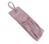 Durlo Sac de rangement pour fer à friser, résistant à la chaleur, étui de voyage pour la maison et les voyages, rose clair