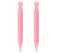 Durlo Stylo d'acupuncture Gua Sha pour points de déclenchement, pour la thérapie des points de déclenchement, l'acupression, les courbatures et les douleurs (rose)