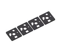 DUROCK Lot de 120 coussinets d'interrupteur en mousse de 0,5 mm pour clavier HotSwap - Revêtement adhésif anti-statique