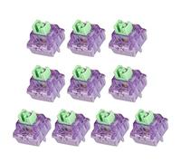 DUROCK Lupine Linéaire Anti-poussière Longue Tige Linéaire 2 étapes Long Ressort 5 Broches Clavier Mécanique Commutateurs Linéaires