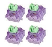 DUROCK Lupine Linéaire Anti-poussière Longue Tige Linéaire 2 étapes Long Ressort 5 Broches Clavier Mécanique Commutateurs Linéaires