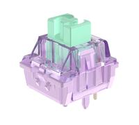 DUROCK Lupine Lot de 90 commutateurs linéaires 62 g avec ressort long 5 broches pour claviers mécaniques (pré-lubrifiés, 90 pièces)