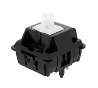 DUROCK POM Lot de 110 commutateurs linéaires de clavier mécanique à 5 broches pour piano 63,5 g, son plus profond et très lisse (POM Piano 63,5 g lubrifié)