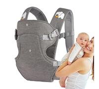 Duroecsain - 2 en 1 Ergonomique Type Foulard Sling - Sling Réglable Léger Avec Support De Hanche Respirant Pour Activités Et Shopping