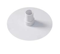 Duroecsain Adaptateur Vac-Vac, pour piscine - Adaptateur de plaque à vide pour skimmer - Couvercle de rechange pour skimmer à huile, piscines encastrées