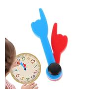 Duroecsain Aiguilles De Rechange Montre,Composants Éducatifs Montre De Remplacement | Remplacement Indicateurs pour Jeu Créatif Parent-Fils Famille