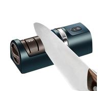 Duroecsain Aiguiseur électrique efficace et compact sans fil pour ciseaux et lames - Outil d'affûtage rapide pour ciseaux - Pour usage domestique, cuisine, restaurant