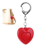 Duroecsain Alarme personnelle, alertes de protection en forme de cœur 125 dB - Alarme de sécurité avec lumière - pour filles, femmes, enfants âgés, stationnement, marche, seul voyage