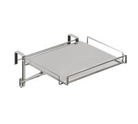 Duroecsain Aménagement de Cuisine pour Plan de Travail,Étagère de Rangement Pliable en Acier Inoxydable | Organisateur Multifonction pour Portes de Placard - Compact et Gain de Place pour Salle de