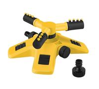 Duroecsain Arroseur pour pelouse | Arrosoir pour jardin avec 3 bras, irrigateur rotatif 360° résistant aux agents atmosphériques pour pelouse à effet de serre et piscine jardin