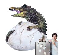 Duroecsain Autocollant 3D animal Magnet aimants 3D animaux pour réfrigérateur | Décoration mignonne en résine de dessin animé, Décision du réfrigérateur Figurine de décoration