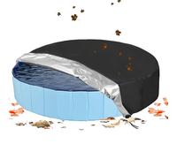 Duroecsain Bâche de Piscine Ronde pour - Bloque la lumière du Soleil - Protection Contre Les débris, imperméable à l'eau Contre la poussière, Les Feuilles, la Neige - pour Une Utilisation dans